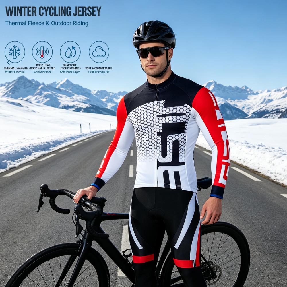 Cycling Gear Jersey - Ensemble de maillot de cyclisme en