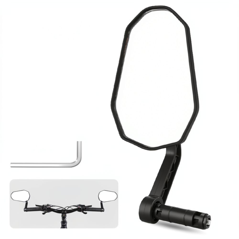 Cycling Gear And Equipment - Rétroviseur réglable pour guidon de vélo,