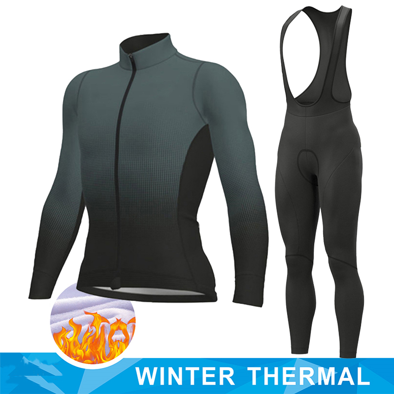 Cycling Bib Shorts - Ensemble de cyclisme hiver 2026 Pro