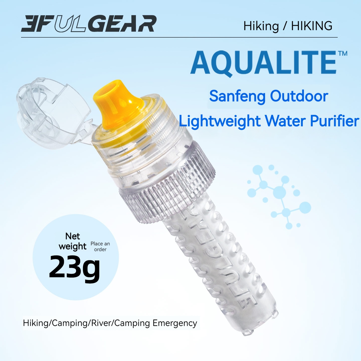 3F UL GEAR Ultraléger Purifica - Cycling Gear And Equipment avis et prix